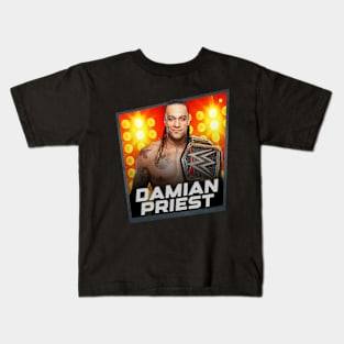 Damian Priest/////Card Game Concept Design Kids T-Shirt